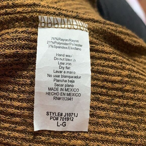 New Timing long pumpkin spice brown cardigan - Picture 6 of 6